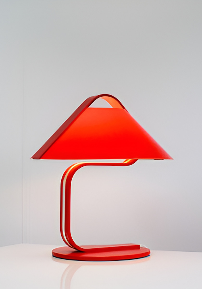 Red lamp